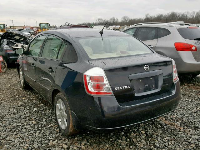 3N1AB61E78L617943 - 2008 NISSAN SENTRA 2.0 BLACK photo 3