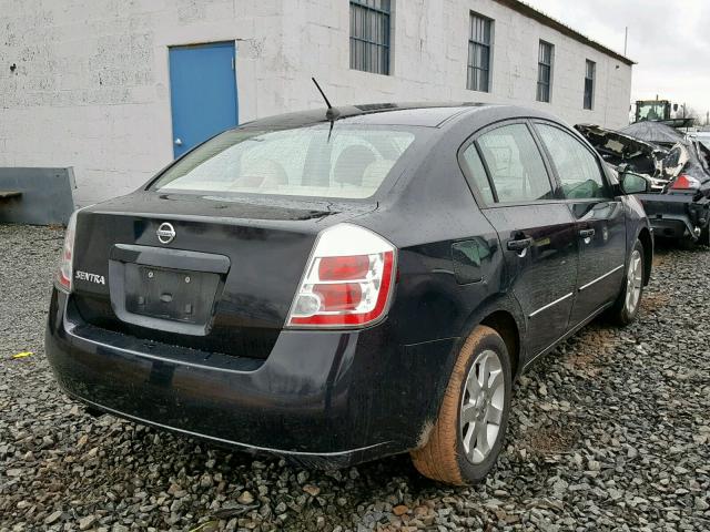 3N1AB61E78L617943 - 2008 NISSAN SENTRA 2.0 BLACK photo 4