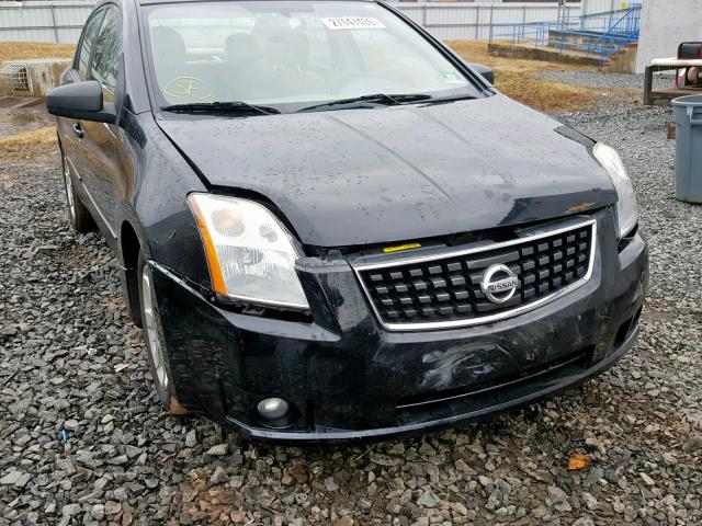 3N1AB61E78L617943 - 2008 NISSAN SENTRA 2.0 BLACK photo 9