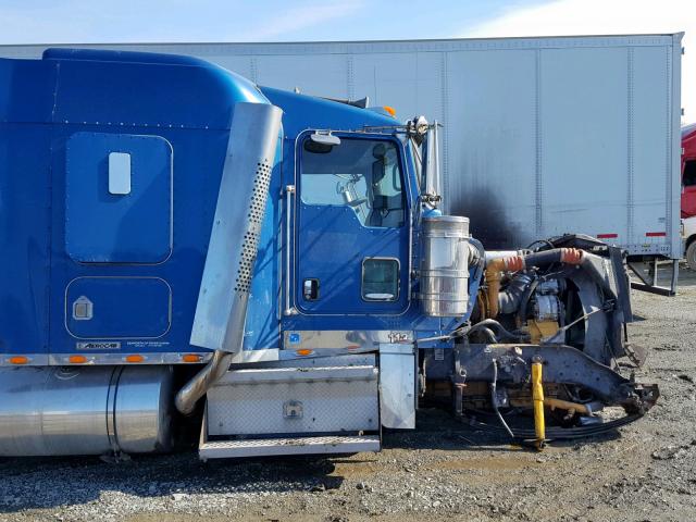 1XKWD49X56J152370 - 2006 KENWORTH CONSTRUCTI BLUE photo 9