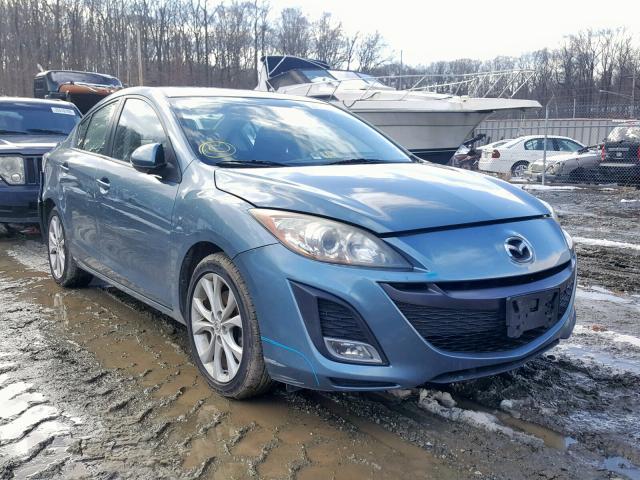 JM1BL1S57A1185867 - 2010 MAZDA 3 S BLUE photo 1