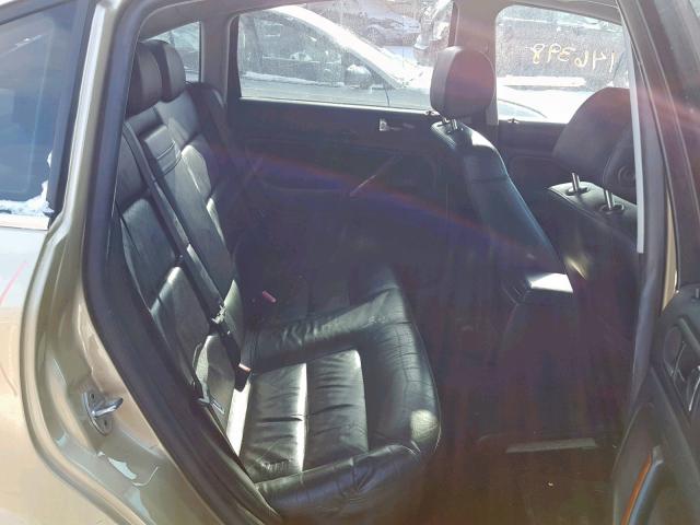 WVWTH63B41P292914 - 2001 VOLKSWAGEN PASSAT GLX 金色 照片 6