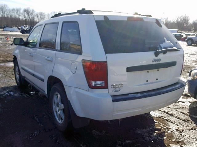 1J8GR48K69C528759 - 2009 JEEP GRAND CHER WHITE photo 3