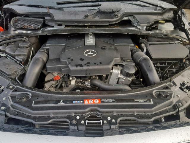 4JGCB75E56A006346 - 2006 MERCEDES-BENZ R 500 BLACK photo 7