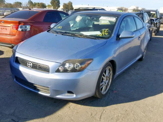 JTKDE167490281190 - 2009 TOYOTA SCION TC BLUE photo 2