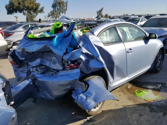 JTKDE167490281190 - 2009 TOYOTA SCION TC BLUE photo 4