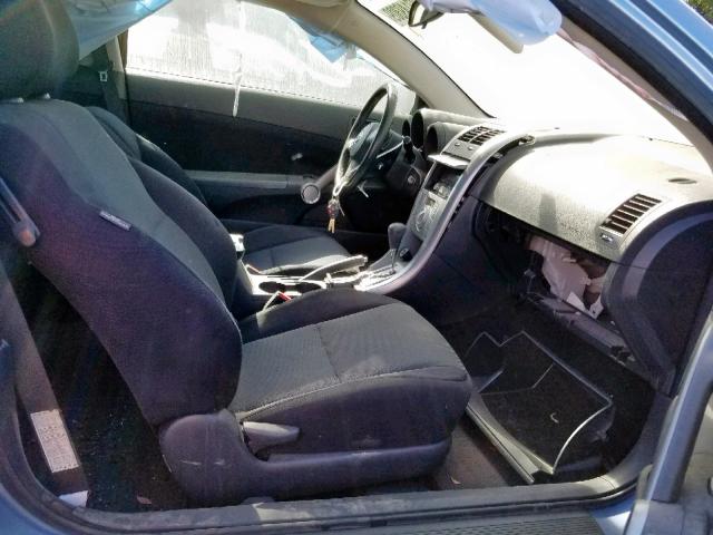 JTKDE167490281190 - 2009 TOYOTA SCION TC BLUE photo 5