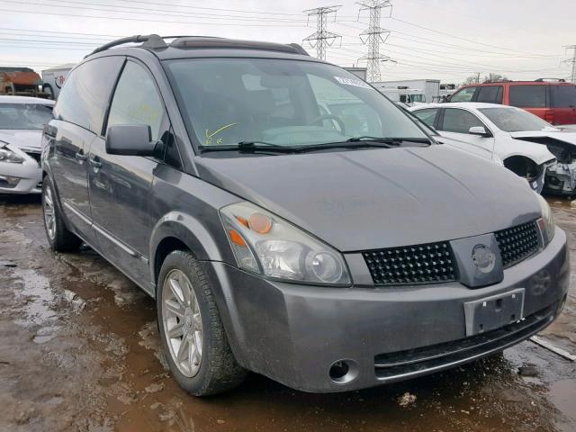 5N1BV28UX6N111532 - 2006 NISSAN QUEST S GRAY photo 1