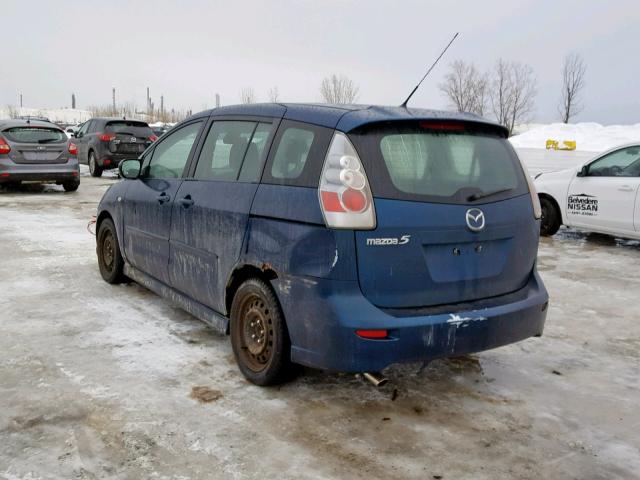 JM1CR293760123864 - 2006 MAZDA 5 BLUE photo 3