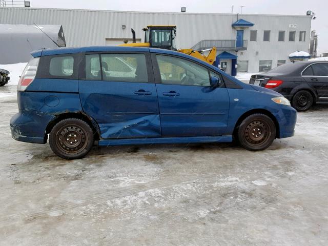 JM1CR293760123864 - 2006 MAZDA 5 BLUE photo 9