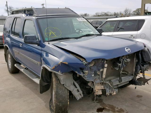 5N1ED28T43C667754 - 2003 NISSAN XTERRA XE BLUE photo 1