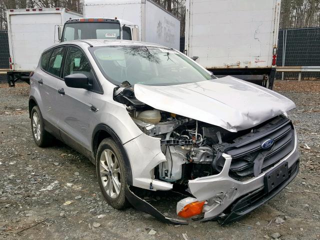 1FMCU0F72HUB74738 - 2017 FORD ESCAPE S SILVER photo 1