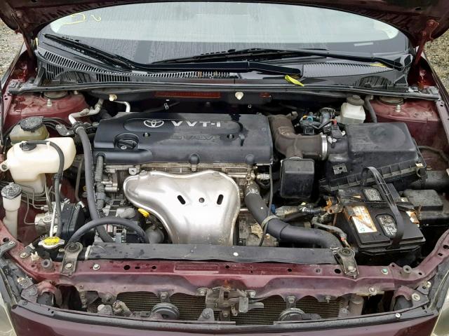 JTKDE167X90281744 - 2009 TOYOTA SCION TC RED photo 7