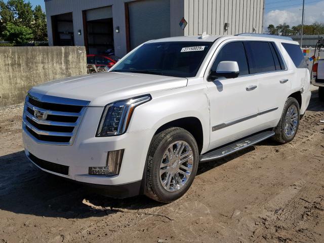 1GYS3AKJ4GR322250 - 2016 CADILLAC ESCALADE WHITE photo 2