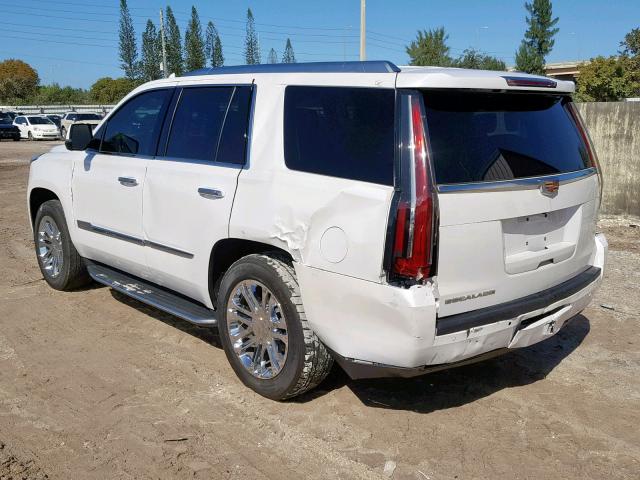 1GYS3AKJ4GR322250 - 2016 CADILLAC ESCALADE WHITE photo 3