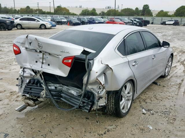 1N4BL3AP1GC164238 - 2016 NISSAN ALTIMA 3.5 SILVER photo 4