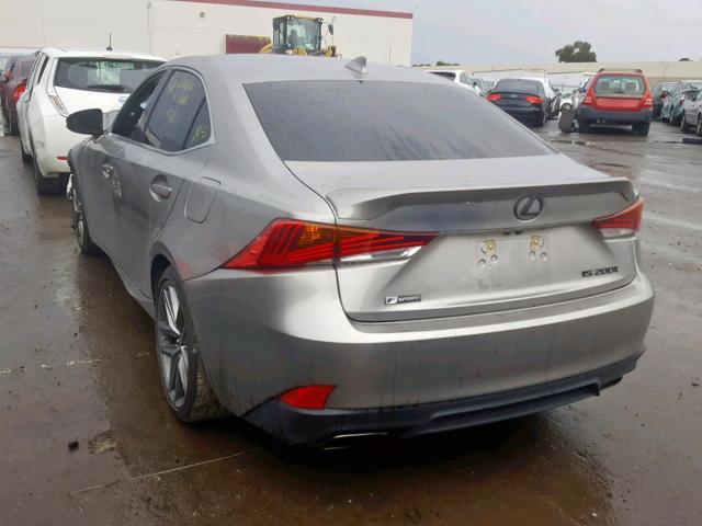 JTHBA1D29H5042395 - 2017 LEXUS IS 200T GRAY photo 3