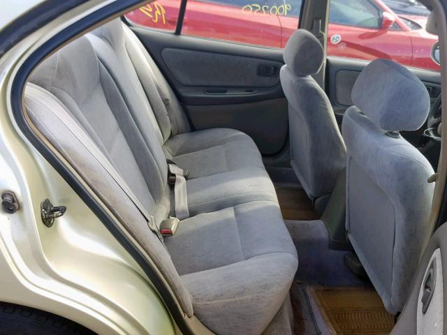 1N4DL01D0WC142534 - 1998 NISSAN ALTIMA XE GOLD photo 6