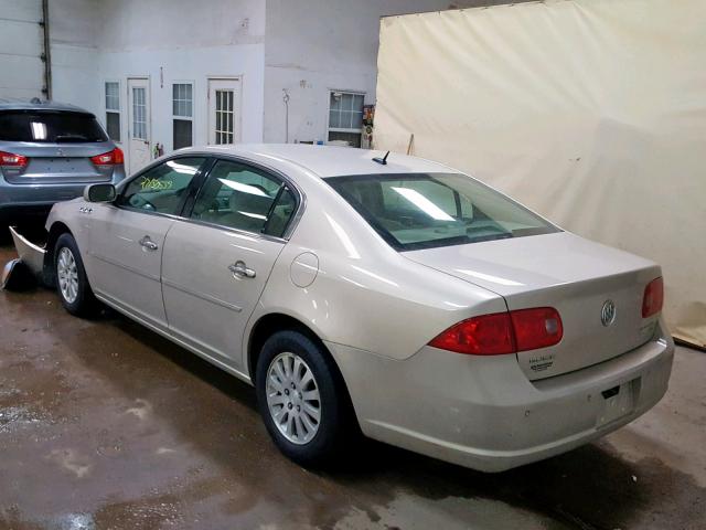 1G4HP57208U137068 - 2008 BUICK LUCERNE CX TAN photo 3