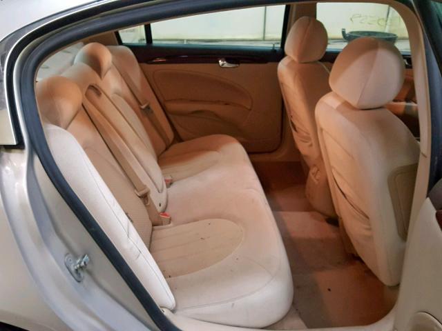 1G4HP57208U137068 - 2008 BUICK LUCERNE CX TAN photo 6