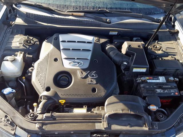 5NPET46FX6H055986 - 2006 HYUNDAI SONATA GL  photo 7