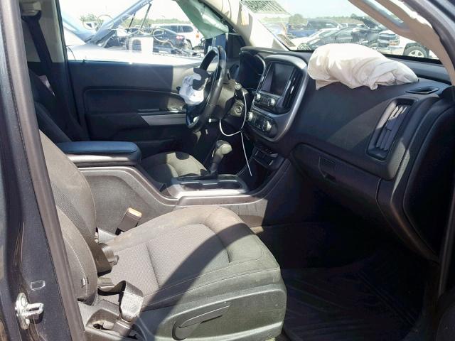 1GCGSCEN0H1234398 - 2017 CHEVROLET COLORADO L GRAY photo 5