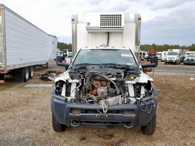 3C7WRKBL7EG111055 - 2014 RAM 4500 WHITE photo 9