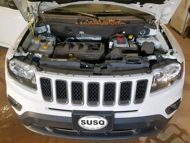 1C4NJDBBXGD596035 - 2016 JEEP COMPASS SP WHITE photo 7