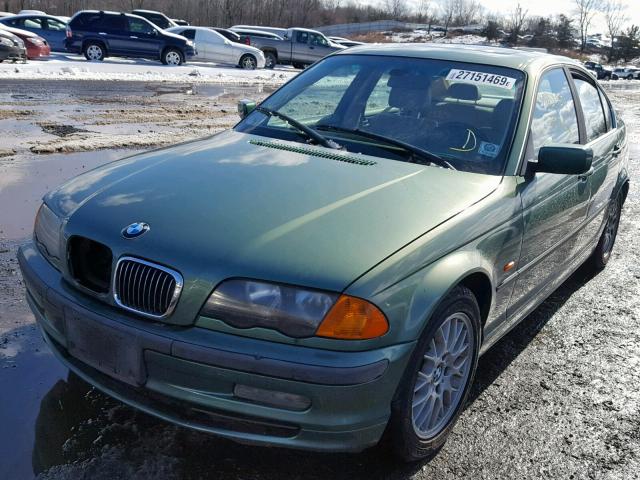 WBAAM5338XFR08891 - 1999 BMW 328I AUTOM GREEN photo 2