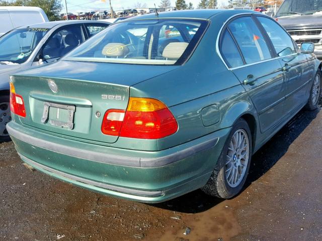 WBAAM5338XFR08891 - 1999 BMW 328I AUTOM GREEN photo 4