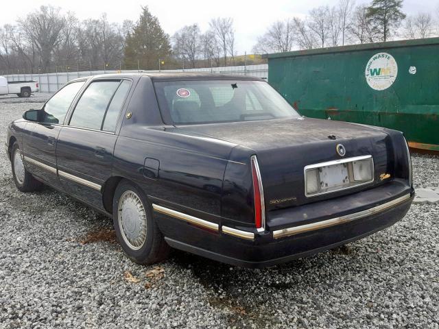 1G6KE54Y7XU714298 - 1999 CADILLAC DEVILLE DE BLACK photo 3