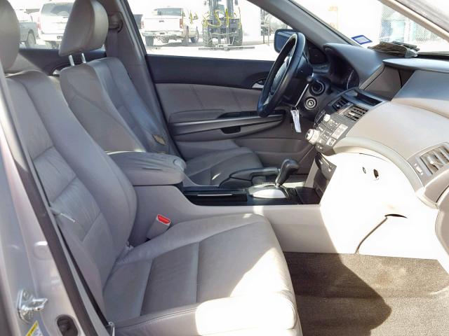 1HGCP36809A015016 - 2009 HONDA ACCORD EXL SILVER photo 5