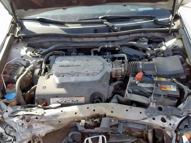 1HGCP36809A015016 - 2009 HONDA ACCORD EXL SILVER photo 7