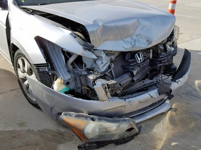 1HGCP36809A015016 - 2009 HONDA ACCORD EXL SILVER photo 9