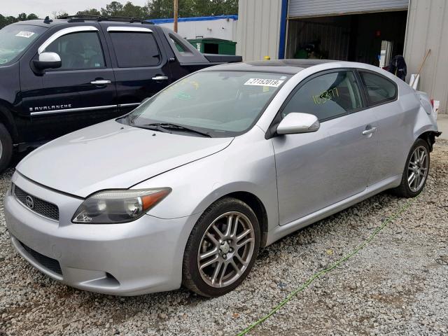JTKDE167970172169 - 2007 TOYOTA SCION TC SILVER photo 2