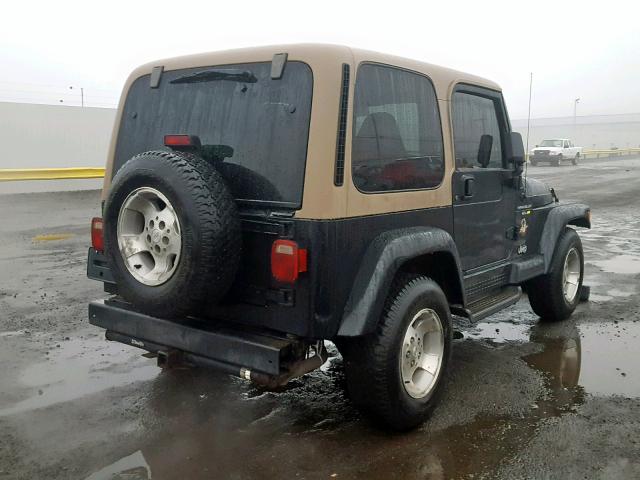 1J4FY49S4XP484460 - 1999 JEEP WRANGLER / BLACK photo 4