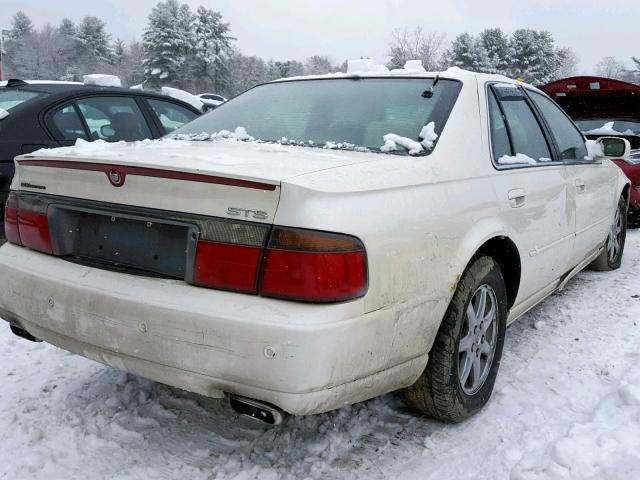 1G6KY54932U168334 - 2002 CADILLAC SEVILLE ST WHITE photo 4