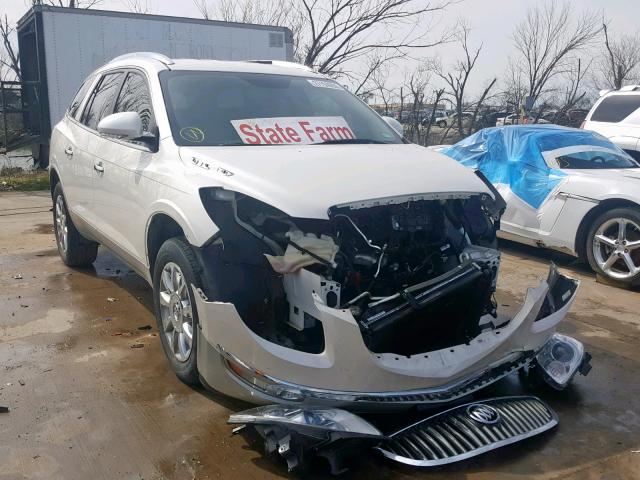 5GAKRCED5CJ188686 - 2012 BUICK ENCLAVE WHITE photo 1