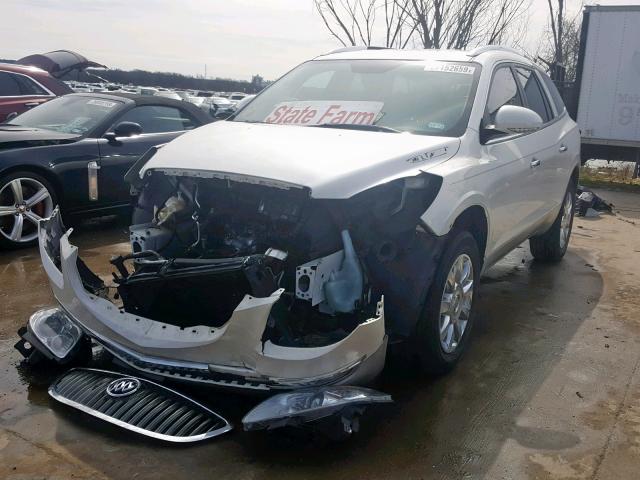 5GAKRCED5CJ188686 - 2012 BUICK ENCLAVE WHITE photo 2