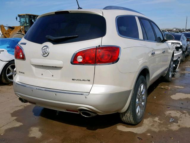 5GAKRCED5CJ188686 - 2012 BUICK ENCLAVE WHITE photo 4
