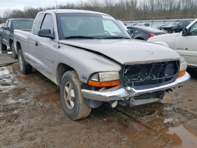 1B7GL23Y2VS234820 - 1997 DODGE DAKOTA SILVER photo 1