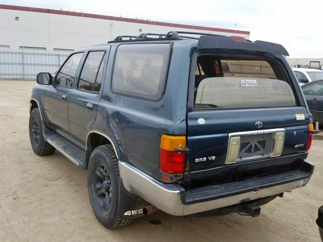 JT3VN39W8S0215861 - 1995 TOYOTA 4RUNNER VN GREEN photo 3