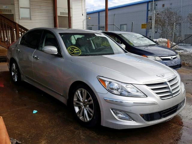 KMHGC4DD1DU238492 - 2013 HYUNDAI GENESIS 3. SILVER photo 1