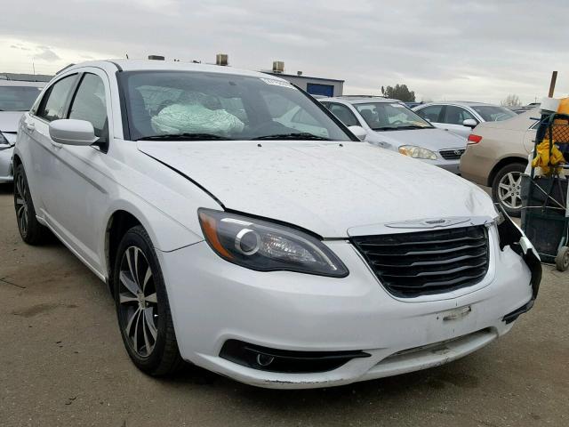 1C3CCBBB7DN652948 - 2013 CHRYSLER 200 TOURIN WHITE photo 1