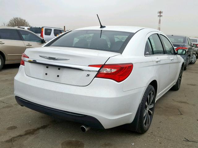 1C3CCBBB7DN652948 - 2013 CHRYSLER 200 TOURIN WHITE photo 4