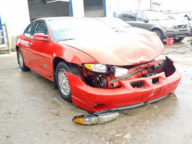 1G2WP1211VF307834 - 1997 PONTIAC GRAND PRIX RED photo 1