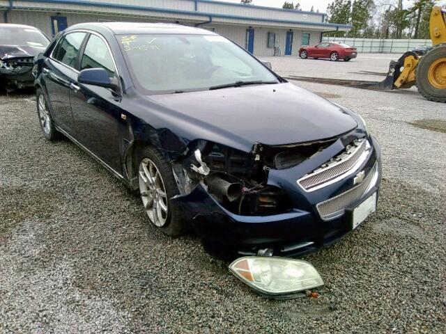 1G1ZK57728F163655 - 2008 CHEVROLET MALIBU LTZ BLUE photo 1