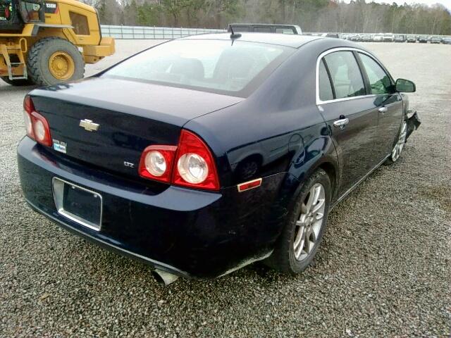 1G1ZK57728F163655 - 2008 CHEVROLET MALIBU LTZ BLUE photo 4