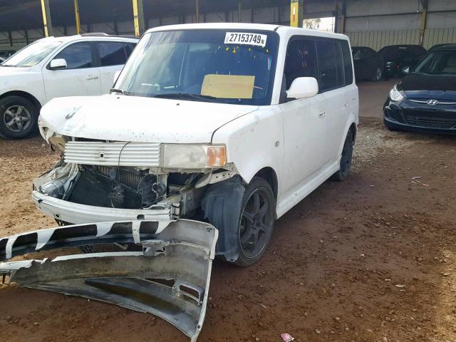 JTLKT334X64057747 - 2006 TOYOTA SCION XB WHITE photo 2