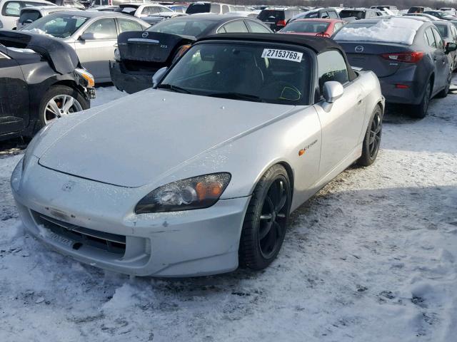 JHMAP11453T000035 - 2003 HONDA S2000 SILVER photo 1